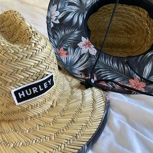 Hurley Matching Straw Hats